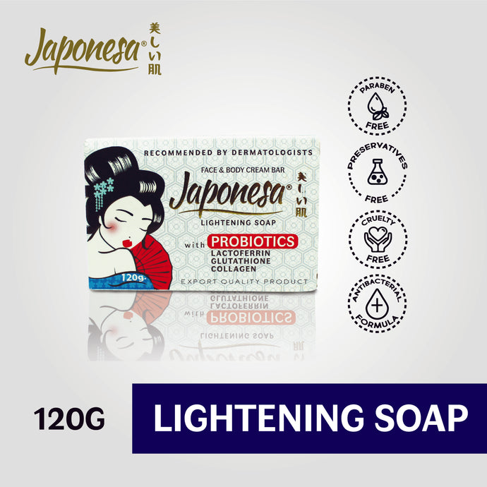 Japonesa Natural Lightening soap 120g
